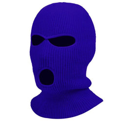 Image of Solid Color Outdoor Cycling Warm Pullover Cap