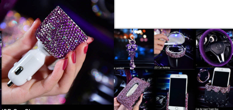 Image of Car Accessories For Women's Aromatherapy Car Interior Accessories