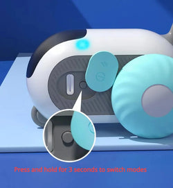 Image of Remote Control Interactive Cat Car Toy USB Charging Chasing Automatic Self-moving Remote Smart Control Car Interactive Cat Toy Pet Products