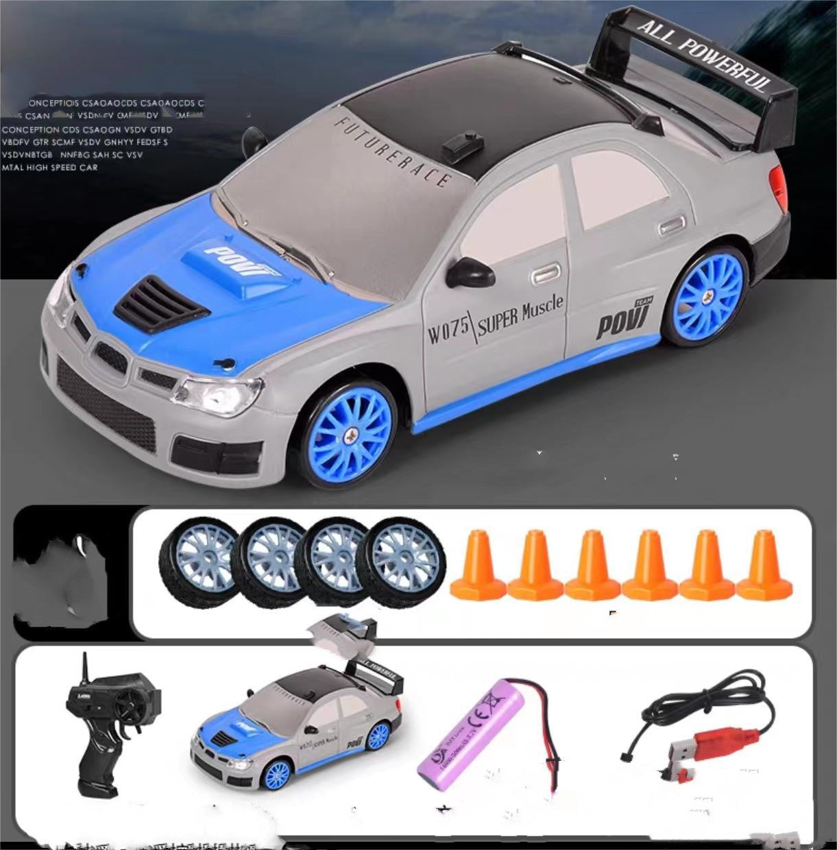 Image of 2.4G Drift Rc Car 4WD RC Drift Car Toy Remote Control GTR Model AE86 Vehicle Car RC Racing Car Toy For Children Christmas Gifts