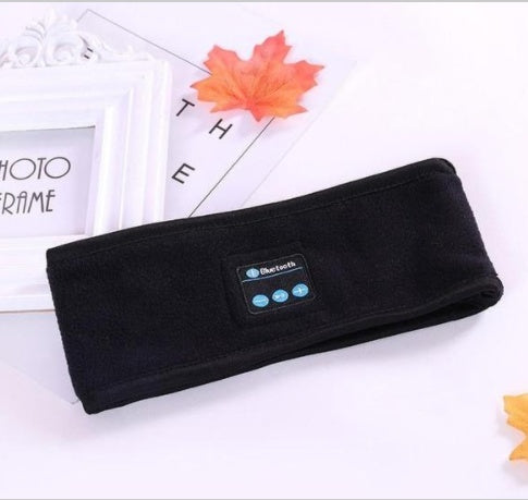 Image of Wireless Bluetooth-compatible Headband Outdoor Fitness Yoga Headband