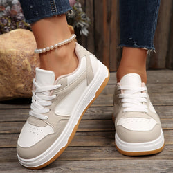 Image of Women's Korean-style Thick-soled Casual Sneakers