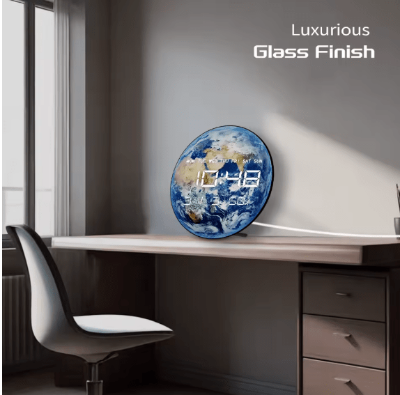 Image of Jiugong - LED Planet Electronic Clock ©