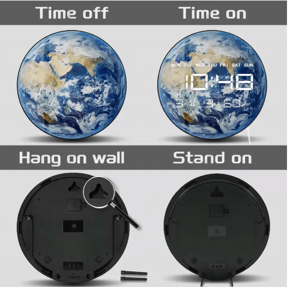Image of Jiugong - LED Planet Electronic Clock ©