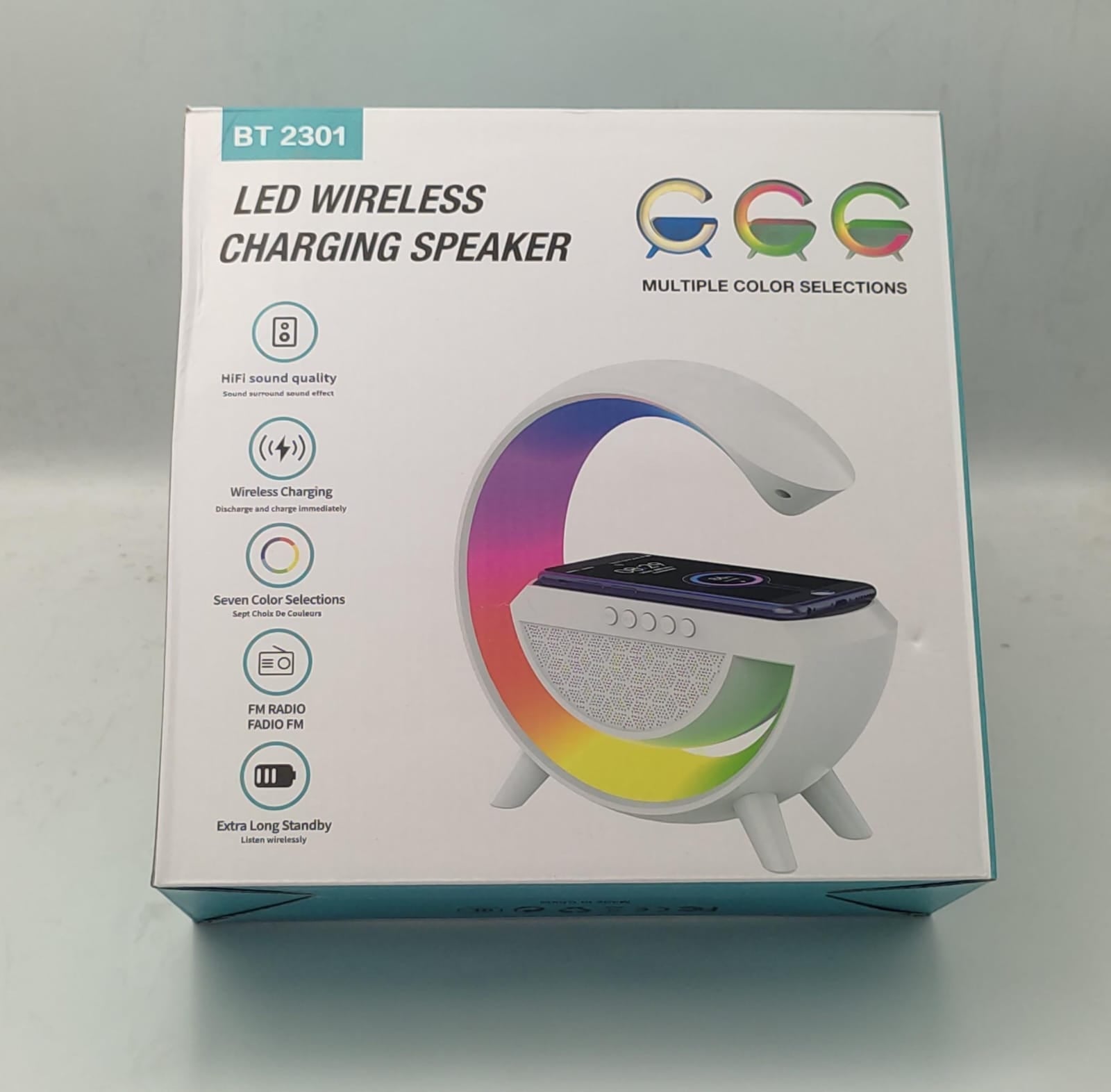 Image of Led Wireless Charger Speaker