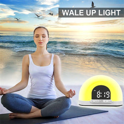 Image of Simulated Electronic Alarm Clock Lamp
