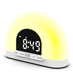 Image of Simulated Electronic Alarm Clock Lamp